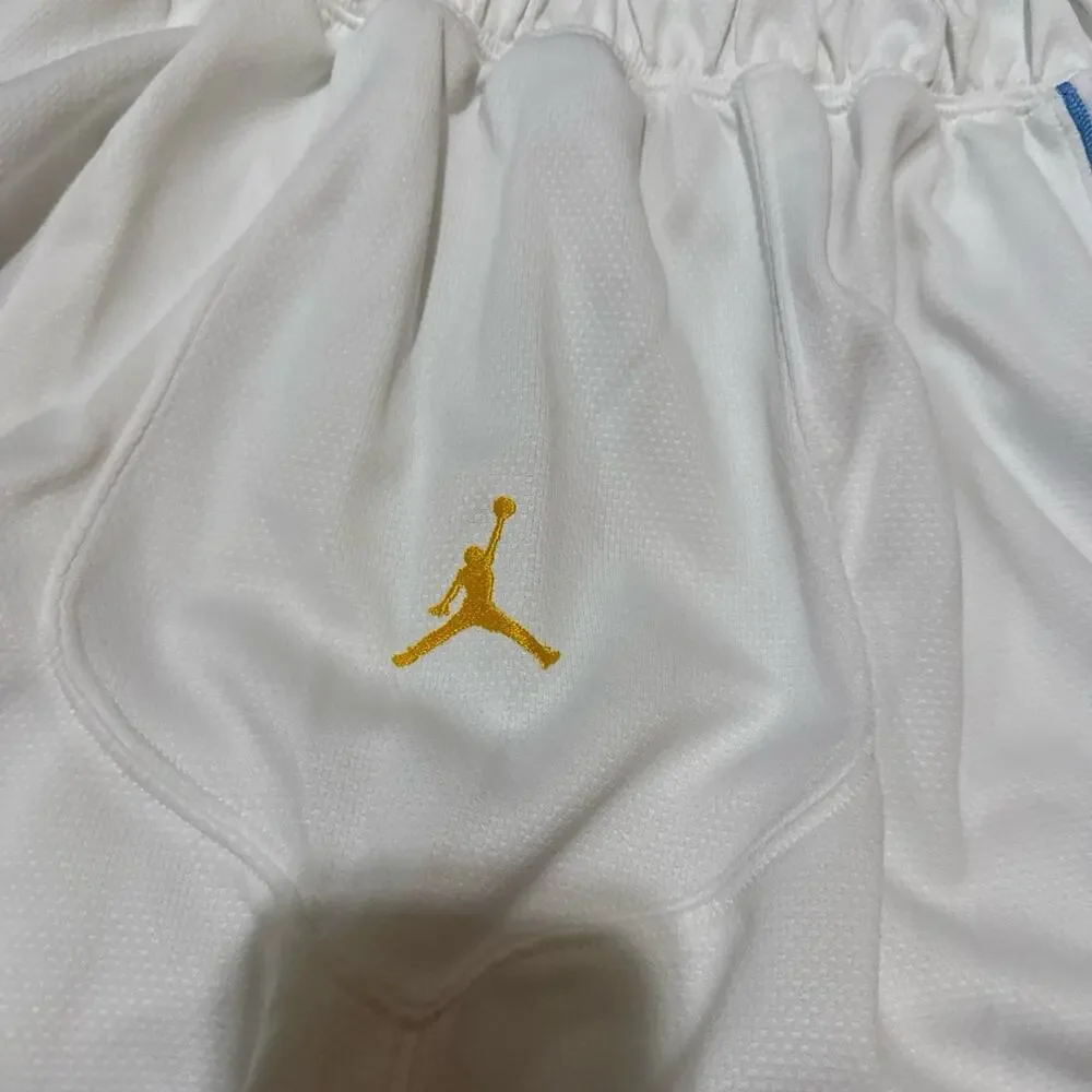 2004 Air Jordan 23 Cat Scratch White UNC Blue 117717-103 Shorts